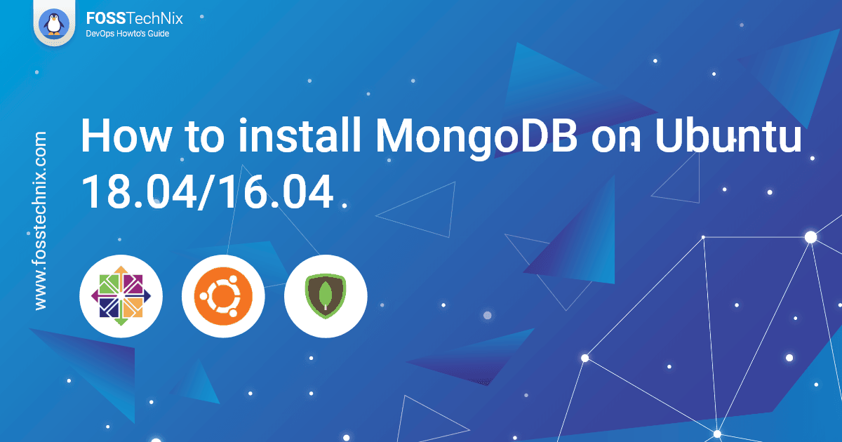 how to install mongodb ubuntu 16.04