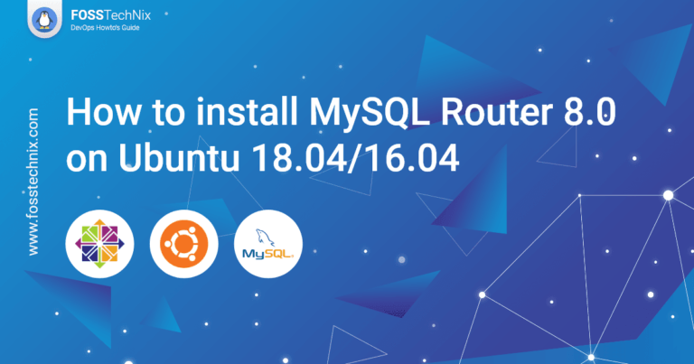 install-mysql-router-8-on-ubuntu