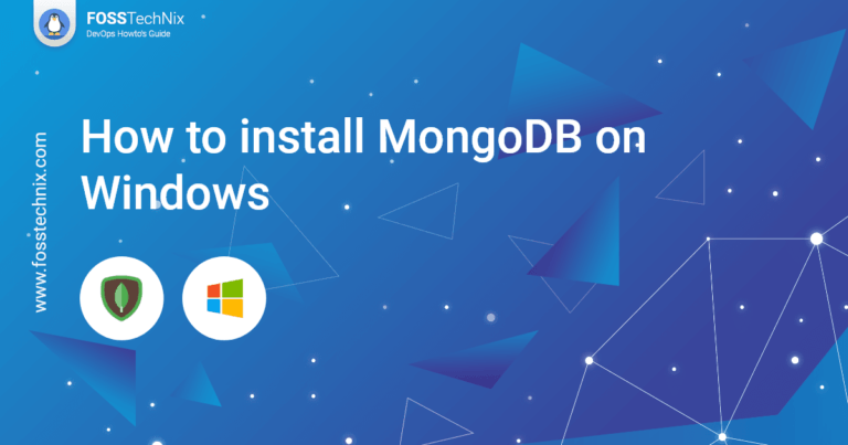 download-install-mongodb-on-windows