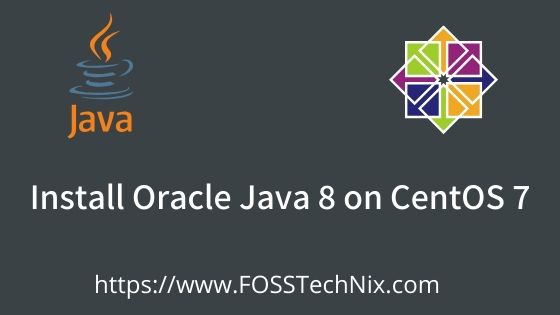 Install Oracle Java 8 on CentOS 7