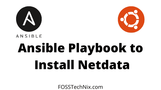ansible playbook to install netdata