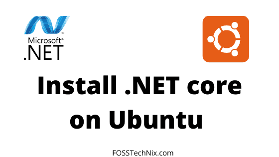 install dotnet core sdk on ubuntu