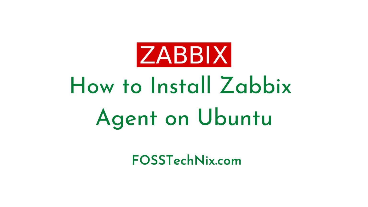 Zabbix archives foss technix