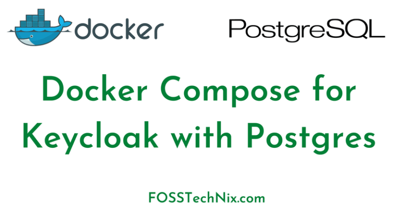 docker compose keycloak postgres