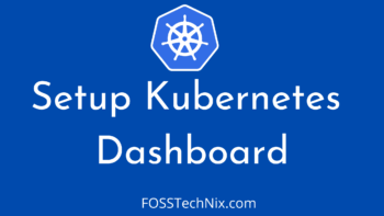 install kubernetes dashboard