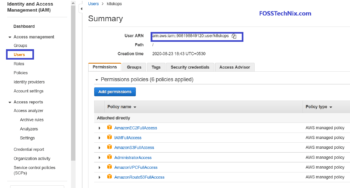 kubernetes kops IAM access