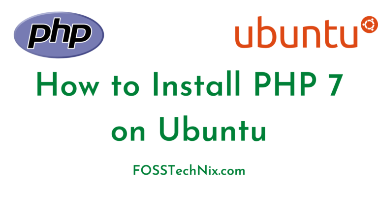 How to Install PHP 7 on Ubuntu