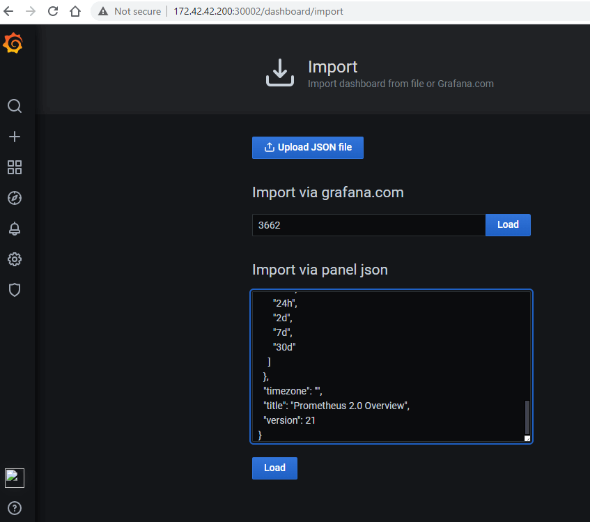 Kubernetes cluster Monitoring with Prometheus and Grafana 7