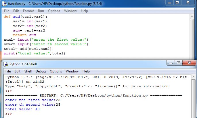 Functions in Python with Examples 3