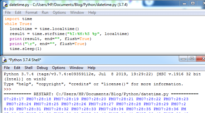 Python Datetime with Examples 9