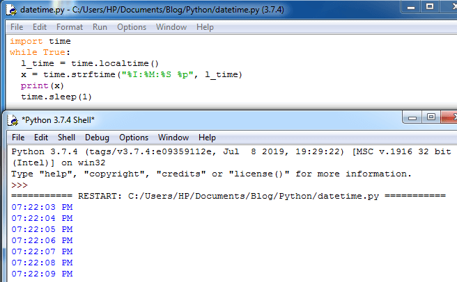 Python Datetime with Examples 8