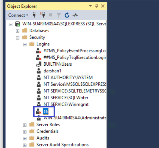 How to Enable sa Account in SQL Server [ 2 Steps] 4