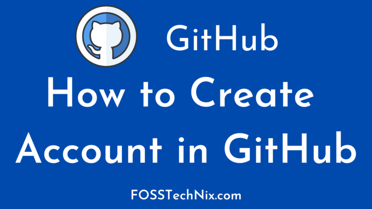 create account in GitHub