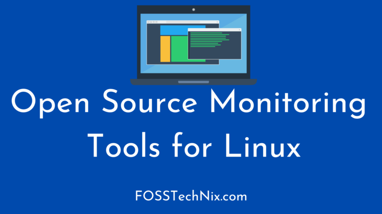 open source monitoring tools for linux