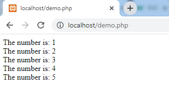 4 Types of Loop in PHP with Examples 2