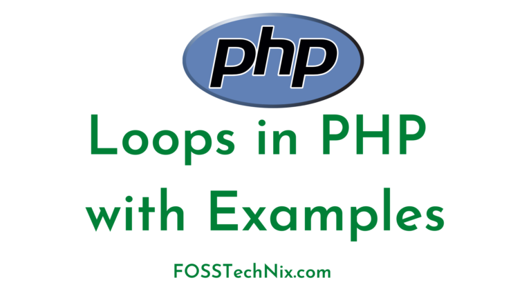 Loop in PHP with Examples