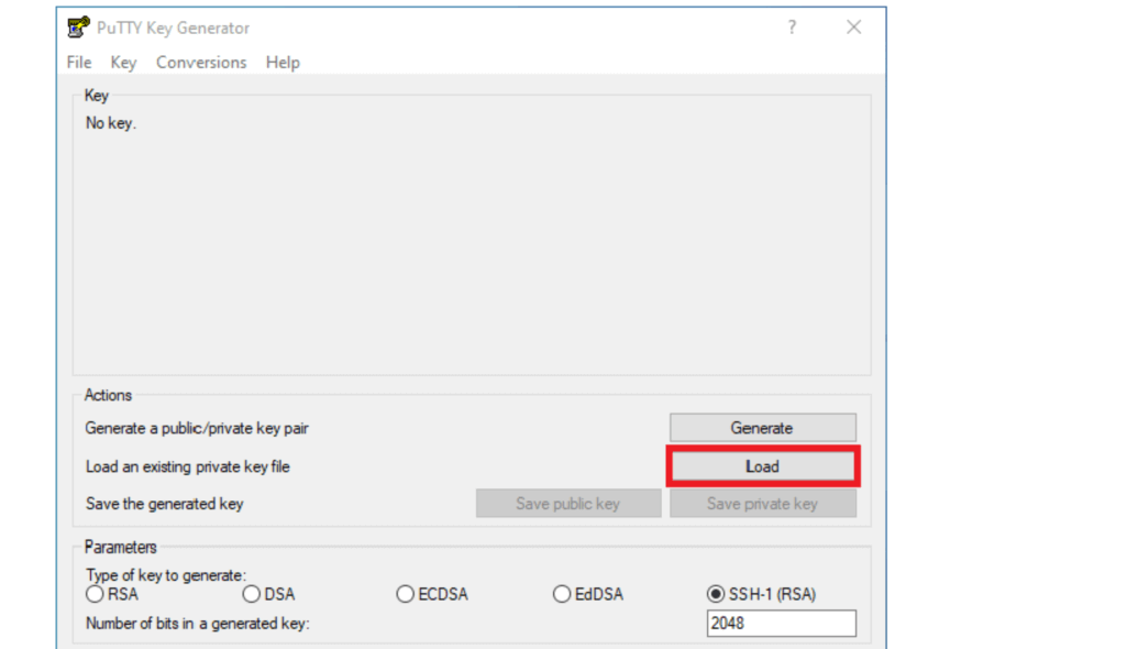 How to Convert PEM to PPK using puttygen [2 Steps] 2