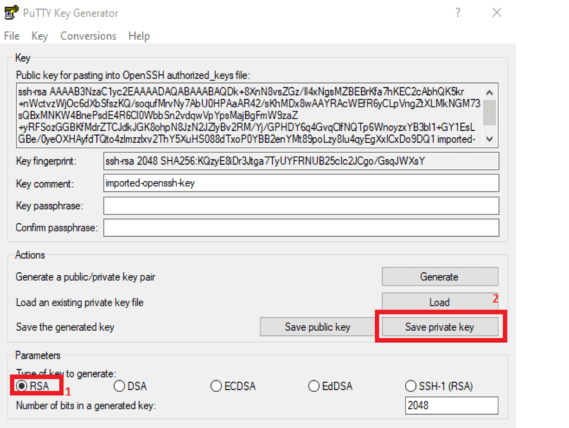 How to Convert PEM to PPK using puttygen [2 Steps] 4