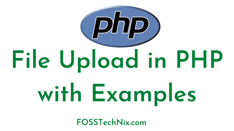 File Upload in PHP