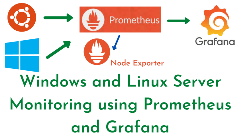 Windows and Linux Server Monitoring using Prometheus and Grafana