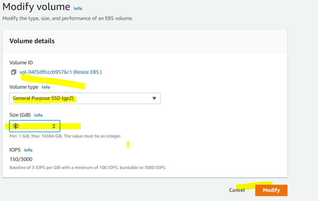 AWS Increase EBS Volume Size Without Downtime [2 Steps] 4