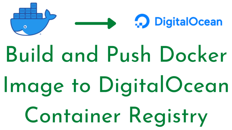Push Docker Image to DigitalOcean Registry