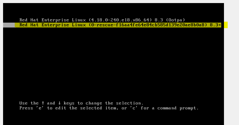 How to Fix Kernel Panic Error in RHEL 7/8 4