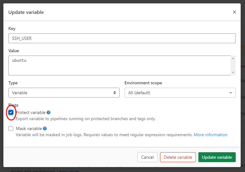 GitLab CI Deploy to EC2 using SSH 3