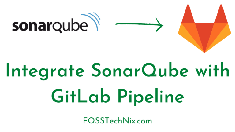 Integrate SonarQube with Java Maven project using GitLab CI 1