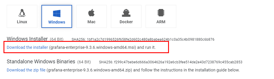 Install Prometheus and Grafana with WMI Exporter on Window Server 2022 Base 5