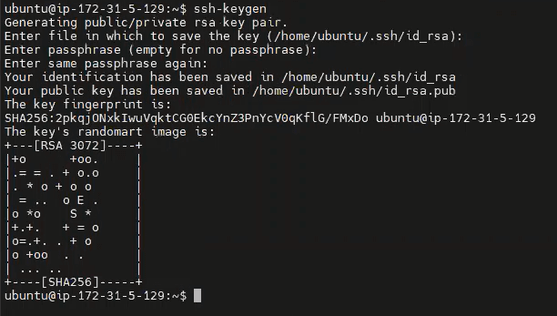 Password less authentication in Ubuntu 22.04 LTS AWS EC2 4