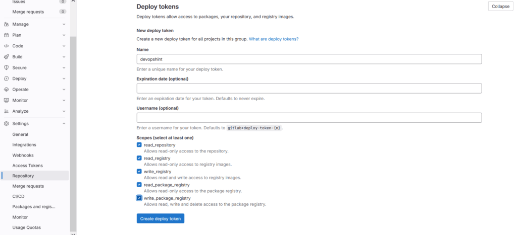 Push Docker Image to GitLab Container Registry [ 7 Steps] 2
