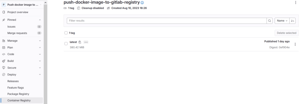 Push Docker Image to GitLab Container Registry [ 7 Steps] 7