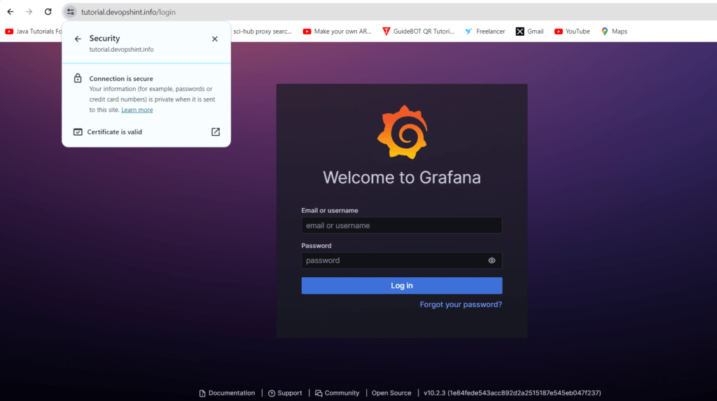 Secure Grafana with Nginx, Reverse Proxy and Certbot 27
