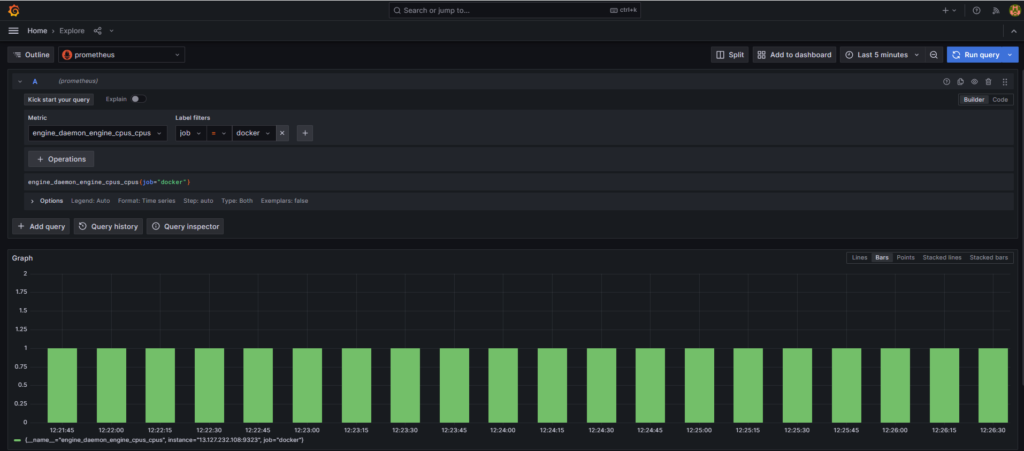 Monitor Docker Containers with Prometheus and Grafana 14