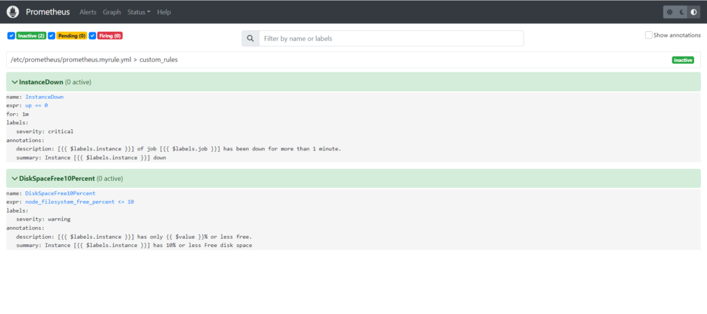 Alerting Rules in Prometheus with Examples 10