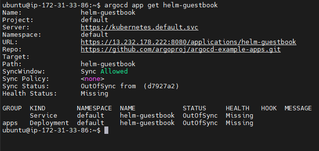 How to Deploy Application on Minikube using ArgoCD CLI 4