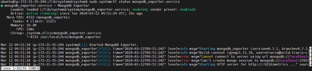 How to Monitor MongoDB with Prometheus and Grafana 38