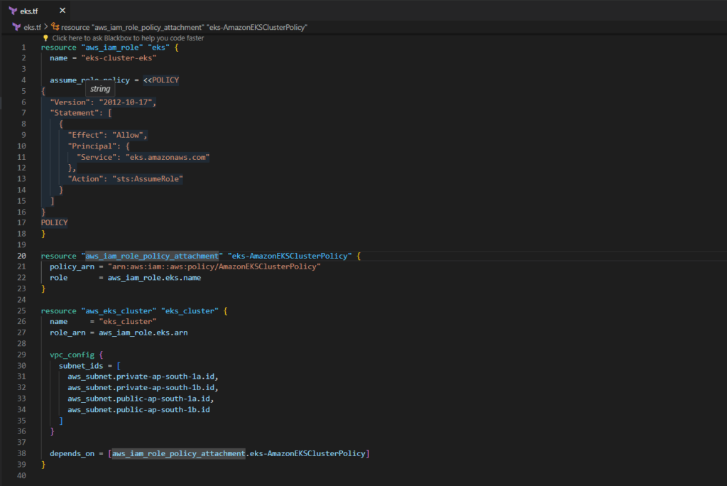 How to Create Amazon EKS Cluster Using Terraform 9