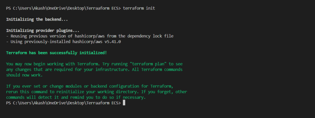 Create an Amazon ECS Cluster Using Terraform 10