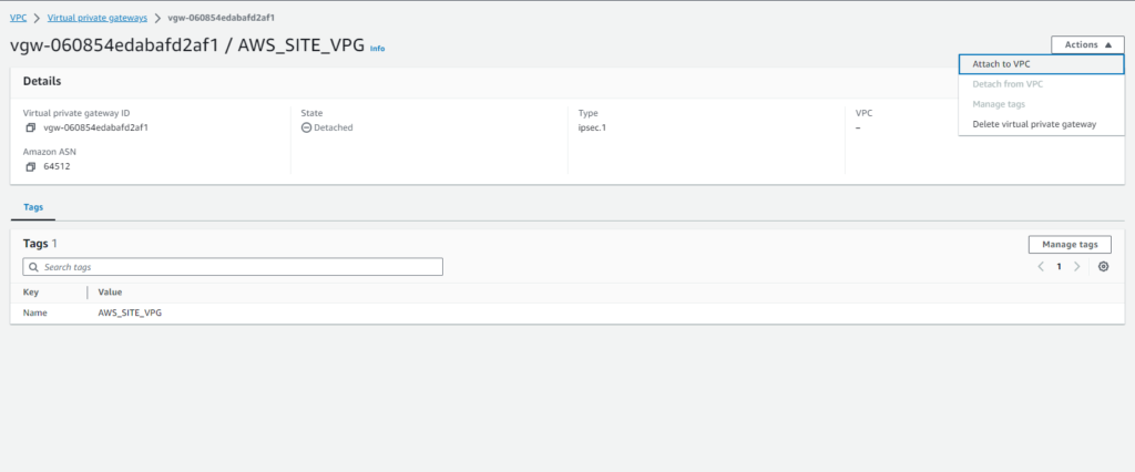 Setting Up AWS Site-to-Site VPN(Virtual Private Network) 29
