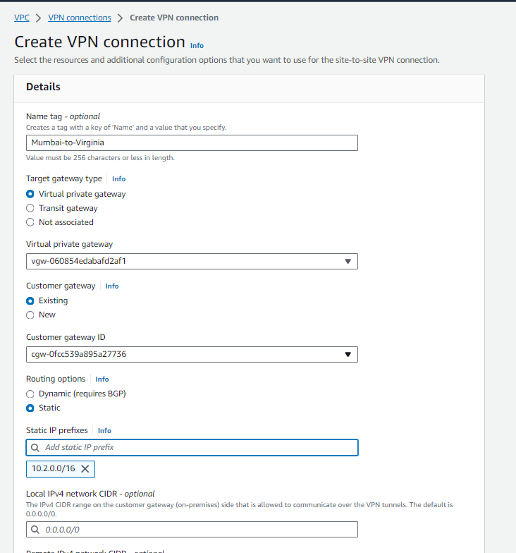 Setting Up AWS Site-to-Site VPN(Virtual Private Network) 36