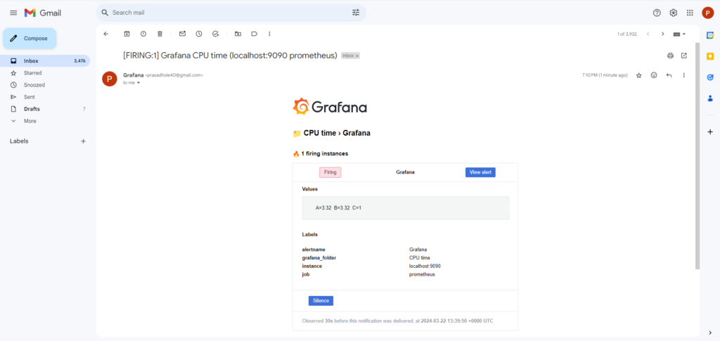 How to Configure Email Alerts in Grafana 40