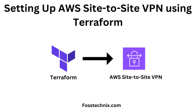 Setting Up AWS Site-to-Site VPN using Terraform