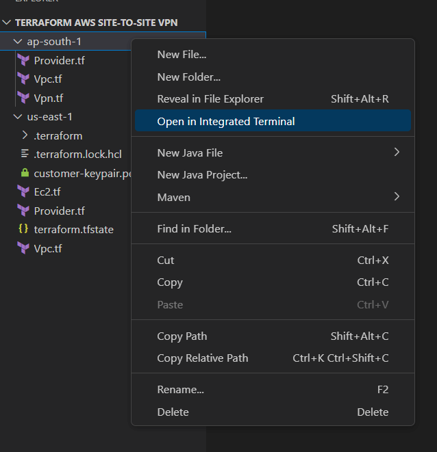 Setting Up AWS Site-to-Site VPN using Terraform 18