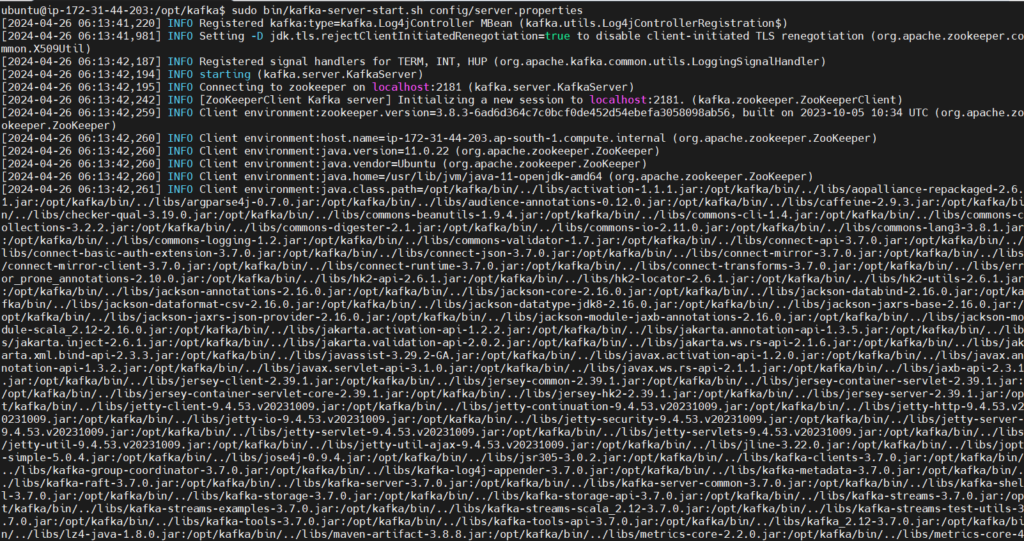 Install Apache Kafka and Zookeeper on Ubuntu 24.04 LTS 12