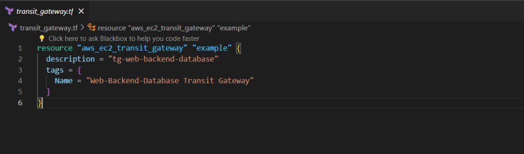 Setting up AWS VPC Transit Gateway using Terraform 10
