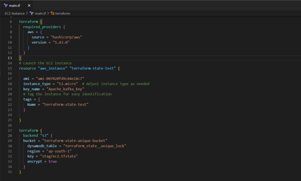 Terraform State Locking using DynamoDB and S3 Bucket 10