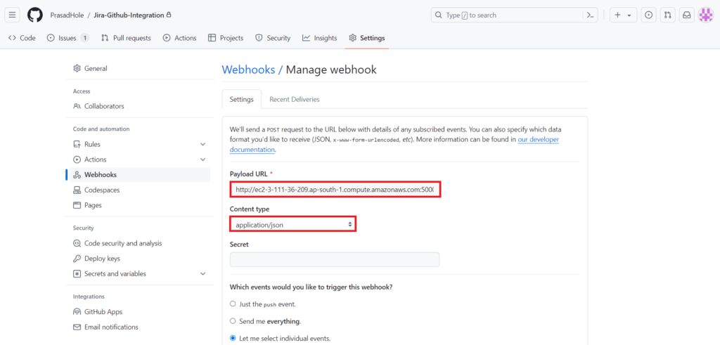 Python Script to Create Jira Ticket using GitHub Events 14