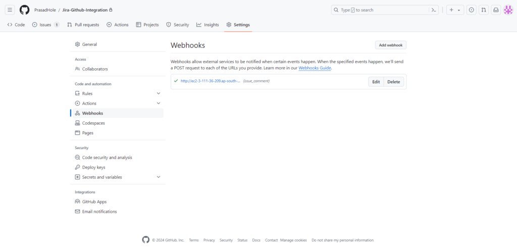 Python Script to Create Jira Ticket using GitHub Events 16